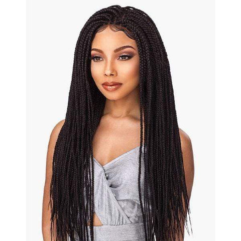 Sensationnel Cloud 9 Synthetic Hair 4x4 Lace Parting Swiss Lace Wig - BOX BRAID SMALL - SoGoodBB.com