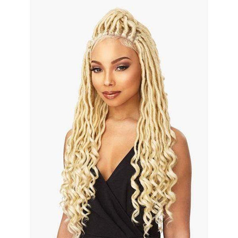 Sensationnel Cloud 9 Synthetic Hair 4x4 Lace Parting Swiss Lace Wig - GODDESS LOCS - Unbeatable - SoGoodBB.com