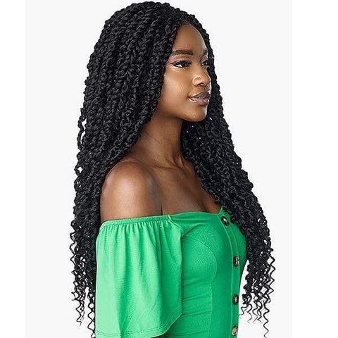 Sensationnel Cloud 9 Synthetic Hair 4x4 Lace Parting Swiss Lace Wig - PASSION TWIST 28 - Clearance - SoGoodBB.com