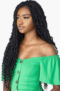 Sensationnel Cloud 9 Synthetic Hair 4x4 Lace Parting Swiss Lace Wig - PASSION TWIST 28 - Clearance - SoGoodBB.com