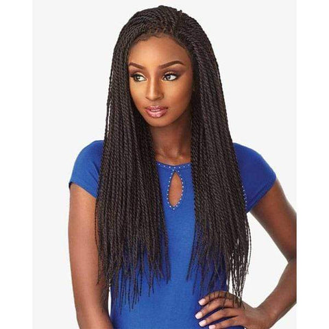 Sensationnel Cloud9 4x4 Part Swiss Braided Lace Wig - SENEGAL TWIST - SoGoodBB.com