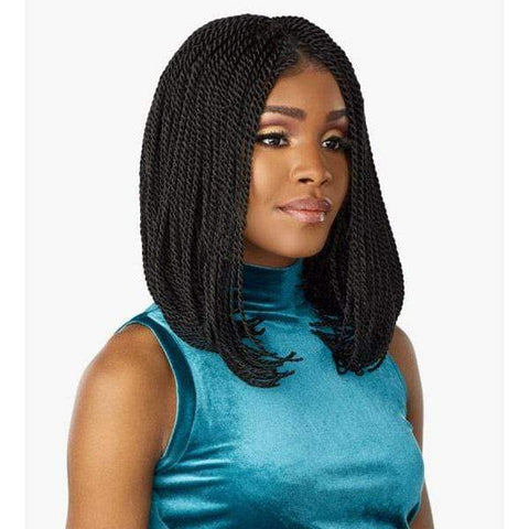 Sensationnel Cloud9 4x4 Part Swiss Braided Lace Wig - SENEGAL TWIST BOB - SoGoodBB.com