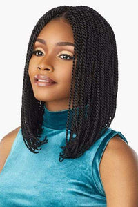 Sensationnel Cloud9 4x4 Part Swiss Braided Lace Wig - SENEGAL TWIST BOB - SoGoodBB.com