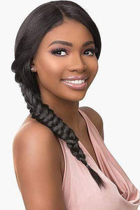 Sensationnel Cloud9 Human Hair Blend Multi Part Lace Front Wig - YAKI 26 - SoGoodBB.com