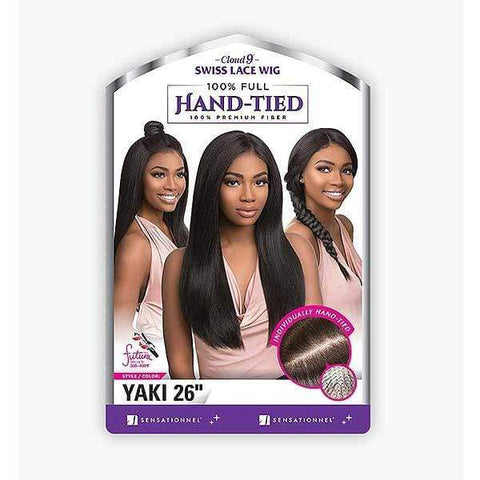 Sensationnel Cloud9 Human Hair Blend Multi Part Lace Front Wig - YAKI 26 - SoGoodBB.com