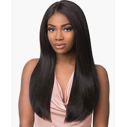 Sensationnel Cloud9 Human Hair Blend Multi Part Lace Front Wig - YAKI 26 - SoGoodBB.com