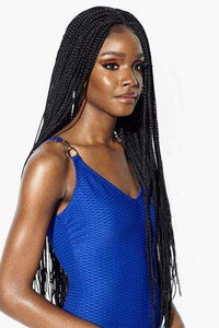 Sensationnel Cloud9 Ruwa 4x4 Swiss Braided Lace Front Wig - BOX BRAID 36" - SoGoodBB.com