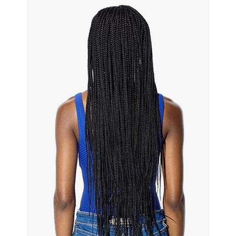 Sensationnel Cloud9 Ruwa 4x4 Swiss Braided Lace Front Wig - BOX BRAID 36" - SoGoodBB.com