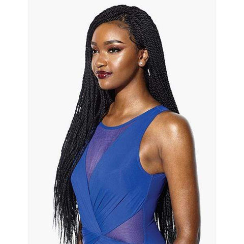 Sensationnel Cloud9 Ruwa 4x4 Swiss Braided Lace Front Wig - SENEGAL TWIST 32" - SoGoodBB.com