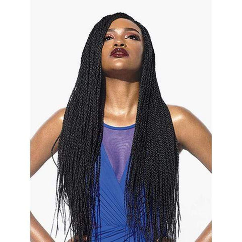 Sensationnel Cloud9 Ruwa 4x4 Swiss Braided Lace Front Wig - SENEGAL TWIST 32" - SoGoodBB.com