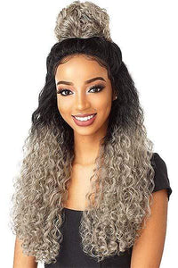 Sensationnel Cloud9 Vixen 4-Way Parting Swiss Lace Frontal Wig - DEEP SPIRAL 24" - SoGoodBB.com