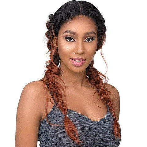 Sensationnel Cloud9 Vixen 4-Way Parting Swiss Lace Frontal Wig - LOOSE WAVE 24" - SoGoodBB.com