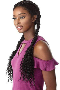 Sensationnel Cloud9 Vixen Synthetic Swiss Lace Wig - BOHEMIAN DUTCH BRAID - SoGoodBB.com