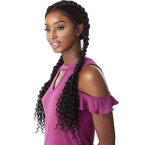 Sensationnel Cloud9 Vixen Synthetic Swiss Lace Wig - BOHEMIAN DUTCH BRAID - SoGoodBB.com