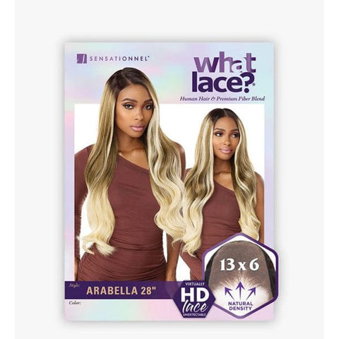 Sensationnel Cloud9 What Lace Human Hair Blend 13x6 Frontal Lace Wig - ARABELLA 28″ - SoGoodBB.com
