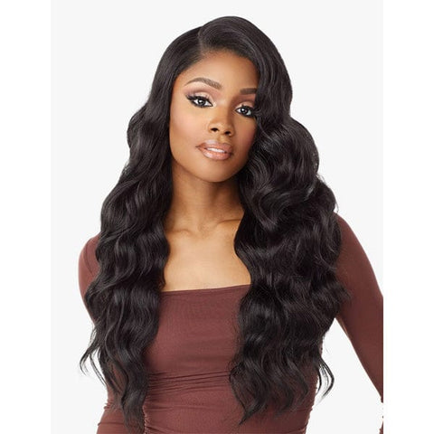Sensationnel Cloud9 What Lace Human Hair Blend 13x6 Frontal Lace Wig - AZIZA 26" - SoGoodBB.com