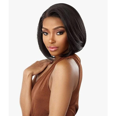 Sensationnel Cloud9 What Lace Human Hair Blend 13x6 Frontal Lace Wig - DAYANA 12″ - SoGoodBB.com