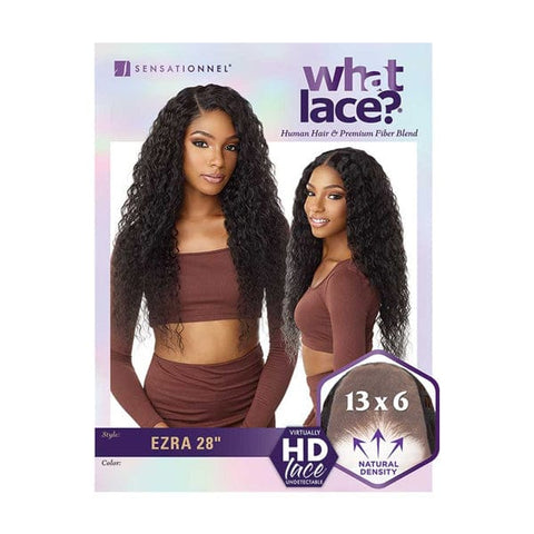 Sensationnel Cloud9 What Lace Human Hair Blend 13x6 Frontal Lace Wig - EZRA 28" - SoGoodBB.com