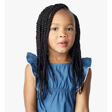 Sensationnel Crochet Braid Sensationnel Synthetic Crochet Braid - 3X RUWA PRE-STRETCHED KIDS BRAID 12″