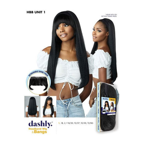Sensationnel Dashly Synthetic Headband Wig & Bangs - HBB UNIT 1 - SoGoodBB.com