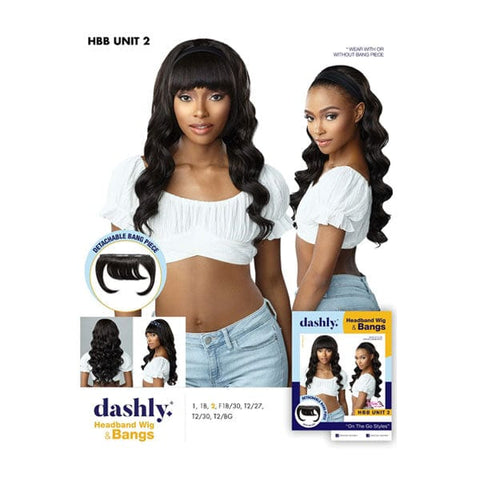 Sensationnel Dashly Synthetic Headband Wig & Bangs - HBB UNIT 2 - SoGoodBB.com