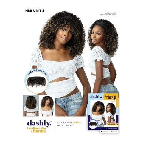 Sensationnel Dashly Synthetic Headband Wig & Bangs - HBB UNIT 3 - SoGoodBB.com