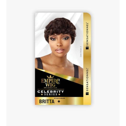 Sensationnel Empire 100% Human Hair Celebrity Series Wig - BRITTA - SoGoodBB.com