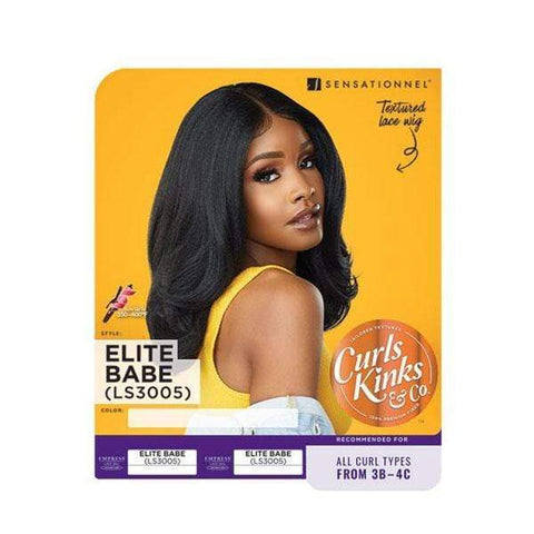 Sensationnel Empress Curls Kinks & Co Synthetic Lace Front Wig - ELITE BABE - SoGoodBB.com