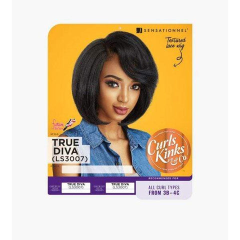 Sensationnel Empress Curls Kinks & Co Synthetic Lace Front Wig - TRUE DIVA - SoGoodBB.com