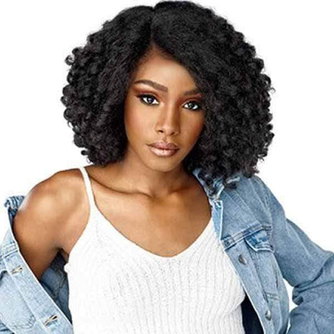 Sensationnel Empress Curls Kinks & CO Textured Synthetic Lace Front Wig - ROLE MODEL - SoGoodBB.com