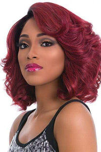 Sensationnel Empress Edge C-Part Synthetic Wig - Cherry - SoGoodBB.com