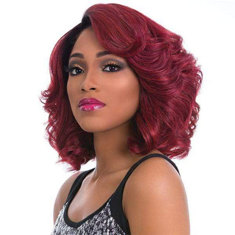 Sensationnel Empress Edge C-Part Synthetic Wig - Cherry - SoGoodBB.com