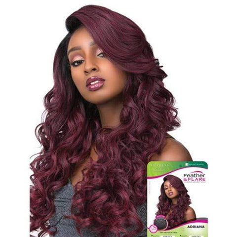 Sensationnel Empress Feather & Flare Lace Wig - Adriana - SoGoodBB.com