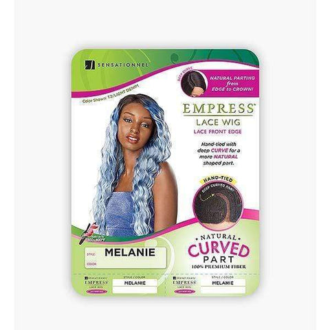 Sensationnel Empress Synthetic Natural Curved Part Lace Front Wig - MELANIE - Clearance - SoGoodBB.com