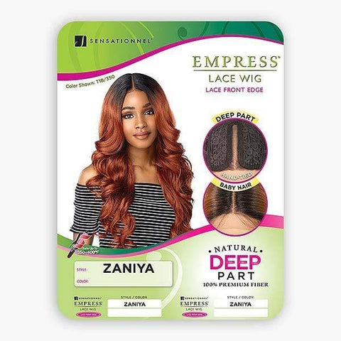 Sensationnel Empress Synthetic Natural Deep Part Lace Front Wig - ZANIYA - SoGoodBB.com