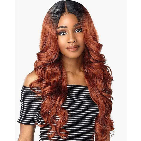 Sensationnel Empress Synthetic Natural Deep Part Lace Front Wig - ZANIYA - SoGoodBB.com