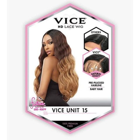 Sensationnel Frontal Lace Wigs Sensationnel Synthetic Hair Vice HD Lace Front Wig - VICE UNIT 15