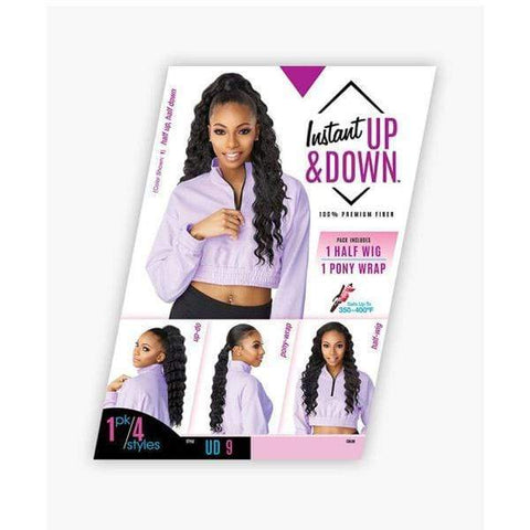Sensationnel Instant Up & Down Pony Wrap Half Wig - UD 9 - Clearance - SoGoodBB.com