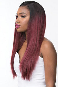 Sensationnel - Instant Weave Boutique Bundles - Kinky Straight Half Wig - SoGoodBB.com