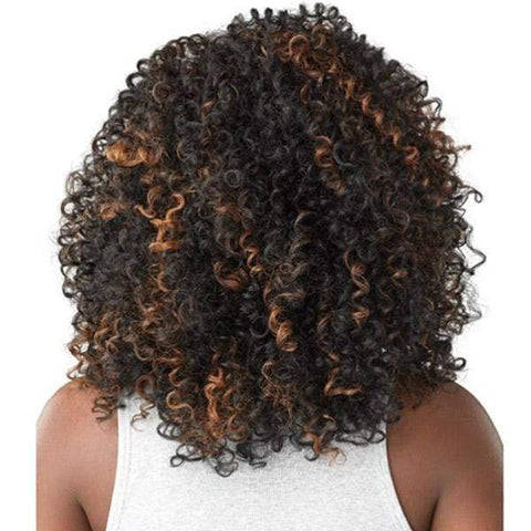 Sensationnel Instant Weave Curls Kinks & CO Synthetic Half Wig - CURLY 3B-3C SHOW STOPPER - Clearance - SoGoodBB.com