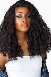 Sensationnel Instant Weave Curls Kinks & CO Synthetic Half Wig - HEART BREAKER - Clearance - SoGoodBB.com