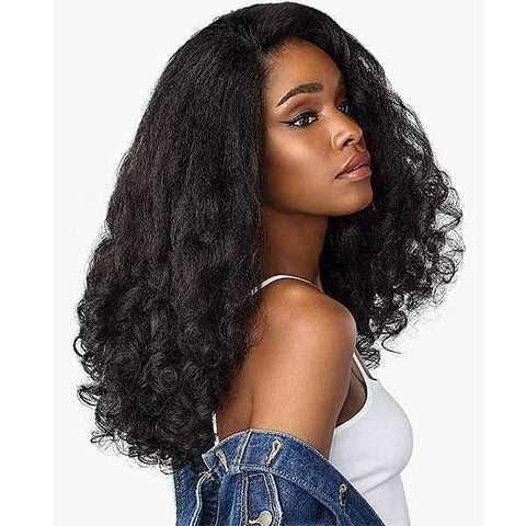 Sensationnel Instant Weave Curls Kinks & CO Synthetic Half Wig - HEART BREAKER - Clearance - SoGoodBB.com
