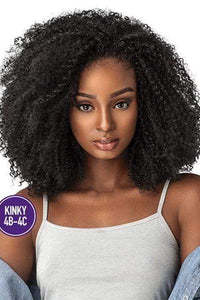 Sensationnel Instant Weave Curls Kinks & CO Synthetic Half Wig - KINKY 4B-4C GAME CHANGER - Clearance - SoGoodBB.com