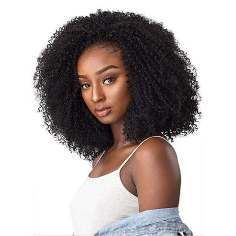 Sensationnel Instant Weave Curls Kinks & CO Synthetic Half Wig - KINKY 4B-4C GAME CHANGER - Clearance - SoGoodBB.com
