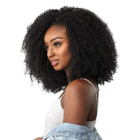 Sensationnel Instant Weave Curls Kinks & CO Synthetic Half Wig - KINKY 4B-4C GAME CHANGER - Clearance - SoGoodBB.com