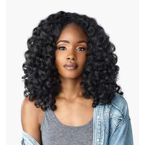 Sensationnel Instant Weave Curls Kinks & CO Synthetic Half Wig - MONEY MAKER - SoGoodBB.com