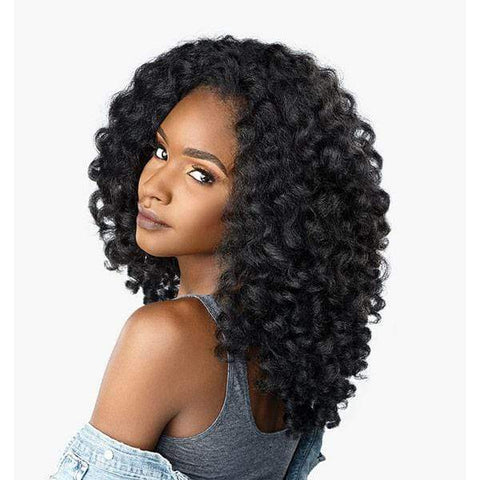 Sensationnel Instant Weave Curls Kinks & CO Synthetic Half Wig - MONEY MAKER - SoGoodBB.com