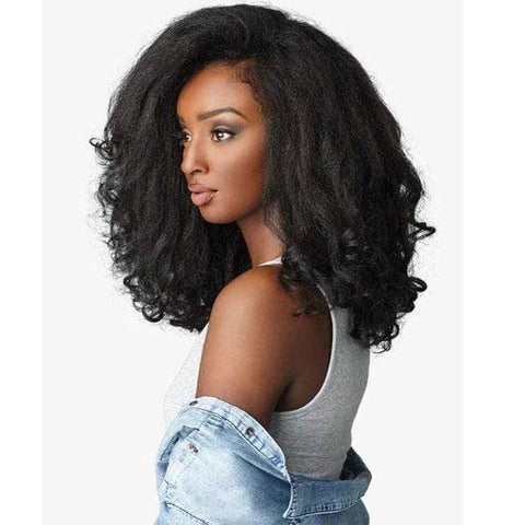 Sensationnel Instant Weave Curls Kinks & CO Synthetic Half Wig - RAIN MAKER - SoGoodBB.com