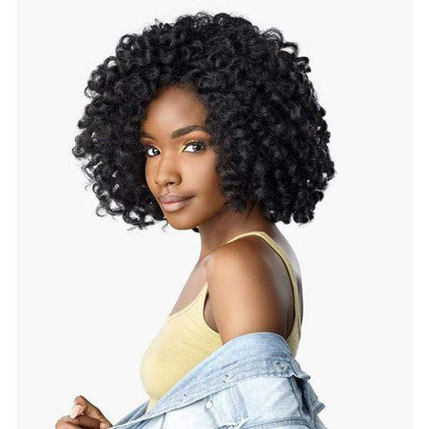 Sensationnel Instant Weave Curls Kinks & CO Synthetic Half Wig - ROLE MODEL - Clearance - SoGoodBB.com