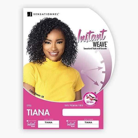Sensationnel Instant Weave Synthetic Half Wig - TIANA - SoGoodBB.com